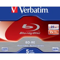 Verbatim 43615 blank Blu-Ray disc BD-RE 25 GB 5 pc(s)