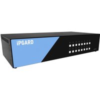 iPGARD SA-DVN-16S-P KVM switch Black. Blue