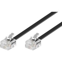 Microconnect MPK186 telephone cable 6 m Black