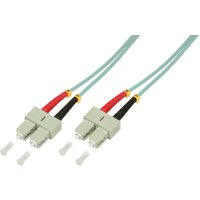 LogiLink 3m SC-SC InfiniBand/fibre optic cable Turquoise