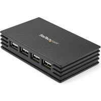 StarTech.com 4 Port Black USB 2.0 Hub - TAA