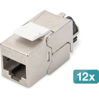 Digitus CAT 6A Keystone module. shielded with intelligent cable manage
