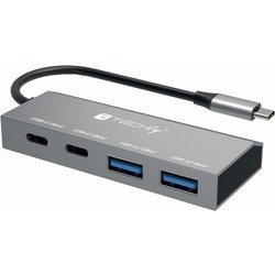 Techly IUSB32C-HUB4AC2 Laptop Dock/Port Replicator Wired Usb 3.2 Gen 1