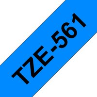 Brother TZE-561 DirectLabel black on blue Laminat 36mm x 8m for Brothe