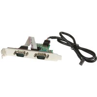 StarTech.com 24in Internal USB Motherboard Header to 2 Port Serial RS2