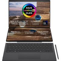 ASUS Zenbook Duo UX8407AA-SN586W Intel Core Ultra X9 378H Hybrid (2-in-1) 35.6 cm (14") Touchscreen 3K 32 GB LPDDR5x-SDRAM 1 TB SSD Wi-Fi 7 (802.11be) Windows 11 Home Grey