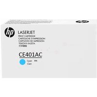 HP CE401AC/507A Toner cartridge cyan Contract. 6K pages ISO/IEC 19798