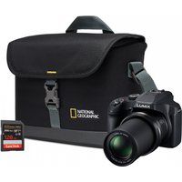 Panasonic DMC-FZ82D Camera Black - Camera + Sandisk 128GB SD Card + Sy