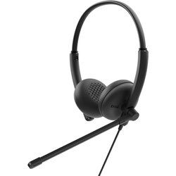 Dell WH125 Headset Wired Head-Band Calls/Music Usb Type-C Black