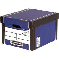 Bankers Box PREMIUM CLASSIC STOR BOX BLUE PK5