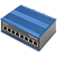 Digitus 8 Port Gigabit Ethernet Network Switch. Industrial. Unmanaged