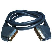 Cables Direct 2SSP-01 SCART cable 1.5 m SCART (21-pin) Black