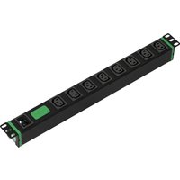 APC Easy Rack PDU. Basic. Horizontal. 1 Phase. 3.7kW. 230V. 16A. 8 x C