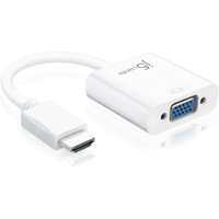 j5create JDA213 HDMIâ„¢ to VGA Adapter, White