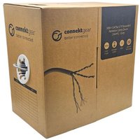 connektgear 305m CAT5e UTP Stranded Network Cable Drum - 24AWG - Grey