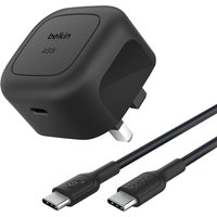 Belkin Compact USB-C Wall Charger 45W + USB-C Cable