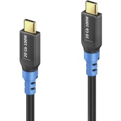 Purelink FI-U400-015-PCK Usb Cable USB4 Gen 2X2 1.5 M Usb C Black. Blu Purelink FI-U400-015-PCK Usb Cable USB4 Gen 2X2 1.5 M Usb C Black. Blu
