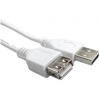Cables Direct 99CDL2-022-WT USB cable 1.8 m USB 2.0 USB A White