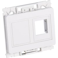 Lanview LVN126160 wall plate/switch cover White
