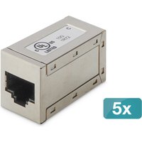 Digitus CAT 6. modular couplers. shielded - 5 pieces