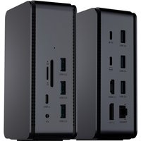ProXtend USB4 Dual 8K Docking Station. Dark Silver