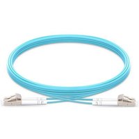 Origin Storage LC-LC OM4 Fibre Patch Cable Multimode Duplex Aqua 1m
