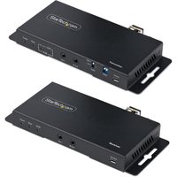 StarTech.com 4K HDMI over Fiber Extender Kit. 4K 60Hz up to 3300ft/1km