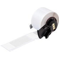 Brady M6-21-427 printer label Transparent. White Self-adhesive printer