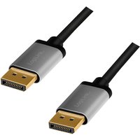 LogiLink CDA0103 DisplayPort cable 5 m Black. Grey