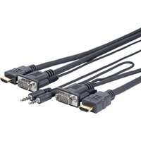 Vivolink PROVGAHDMIFLY7 video cable adapter 5 m VGA (D-Sub) + 3.5mm HD