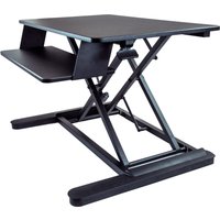 StarTech.com Sit Stand Desk Converter with Keyboard Tray - Large 35” x