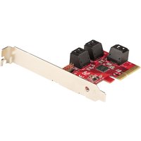 StarTech.com SATA PCIe Card - 6 Port PCIe SATA Expansion Card - 6Gbps