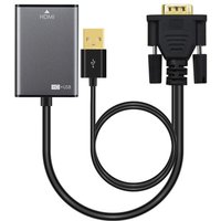 Microconnect VGAHDMI VGA cable 0.15 m VGA (D-Sub) Black
