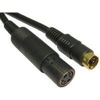 Cables Direct S-Video 10m S-video cable S-Video (4-pin) Black
