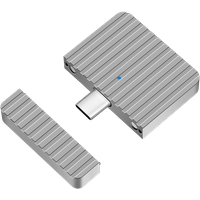 LogiLink USB 3.2 Gen2x1 SSD Enclosure USB-C to PCIe NVMe. ultra small
