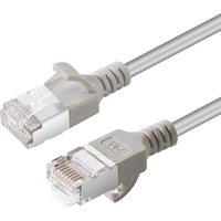 Microconnect V-FTP6A005-SLIM networking cable Grey 0.5 m Cat6a U/FTP (