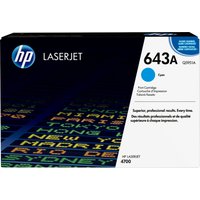 HP Q5951A/643A Toner cartridge cyan. 10K pages/5% for HP Color LaserJe