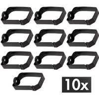 LogiLink 19" Cable management ring 44 x 70 mm. set of 10 pcs.