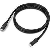 Lenovo 4X91U92143 USB cable USB4 Gen 2x2 1.5 m USB C 20 Gbit/s Black
