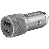 Sandberg Car Charger 1xQC3.0+1xUSB-C 48W