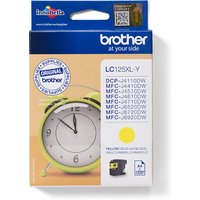 Brother LC-125XLY Ink cartridge yellow. 1.2K pages ISO/IEC 24711 10ml