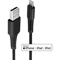 Lindy 0.5m USB to Lightning Cable. Black