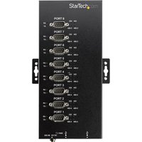StarTech.com 8 Port Serial Hub USB to RS232/RS485/RS422 Adapter - Indu