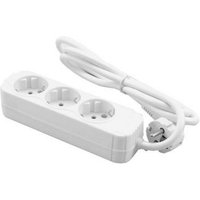 MediaRange MRCS201 power extension 1.4 m 3 AC outlet(s) Indoor White