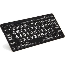 Logickeyboard LKB-LPWB-BTON-DE Keyboard Universal Bluetooth Qwertz Ger