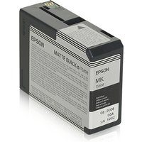 Epson C13T58080N/T5808 Ink cartridge black matt 80ml for Epson Stylus