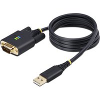 3.3ft USB to Serial Adapter Cable. COM Retention.