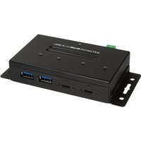 LogiLink UA0316 interface hub 10000 Mbit/s Black