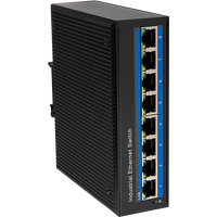 LogiLink Industrial Gigabit Ethernet Switch. 8-Port 10/100/1000 Mbps