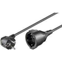 Microconnect PE141000 power cable Black 10 m Power plug type E+F Schuk